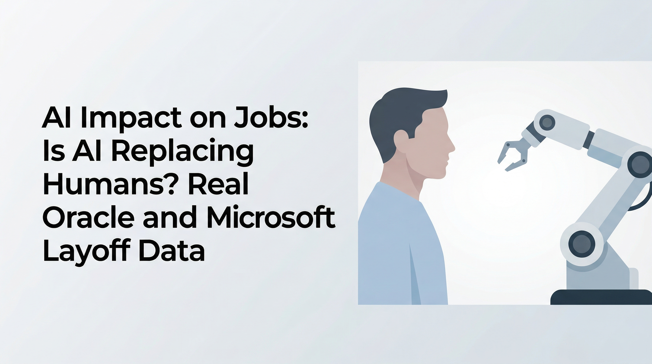 AI Impact on Jobs: Is AI Replacing Humans? Real Oracle and Microsoft Layoff Data