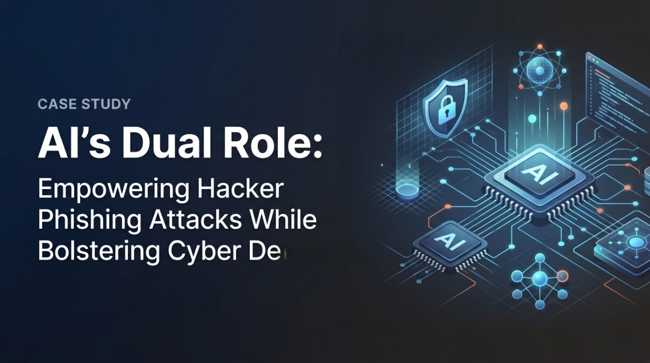 AI's Dual Role: Empowering Hacker Phishing Attacks While Bolstering Cyber Defense