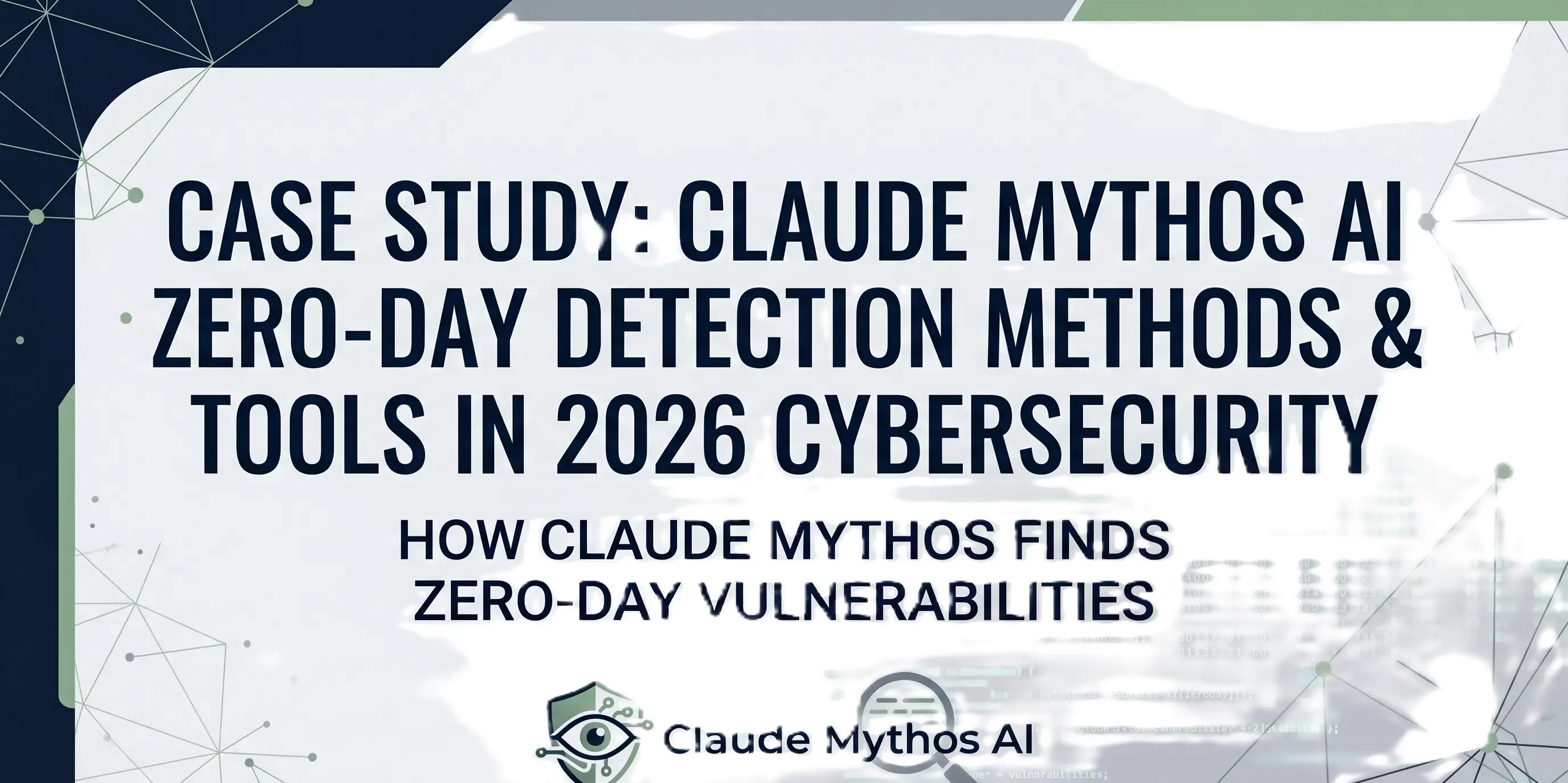 Claude Mythos AI Zero-Day Detection Methods & Tools in 2026 Cybersecurity