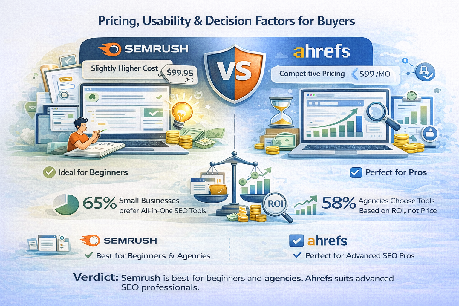Pricing, Usability and Decision Factors for Buyers